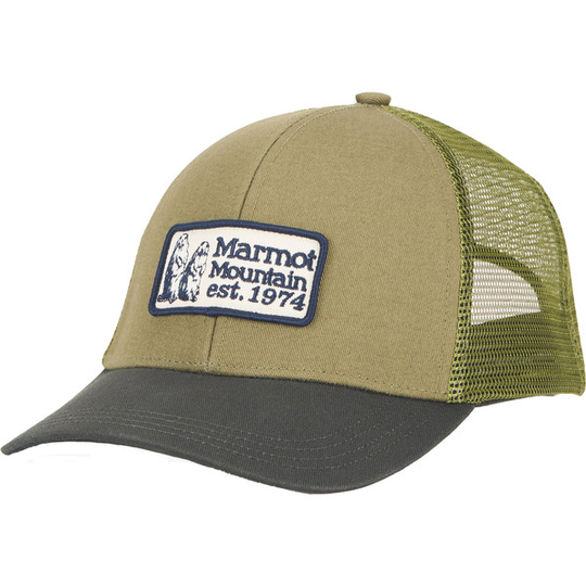 Marmot Retro Trucker Hat - Foliage /nori - Unisex - ONE