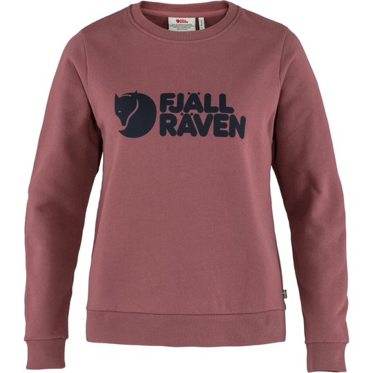 Fjällräven Naisten Logo collegepaita - 100% Luomupuuvillaa, Mesa Purple / S