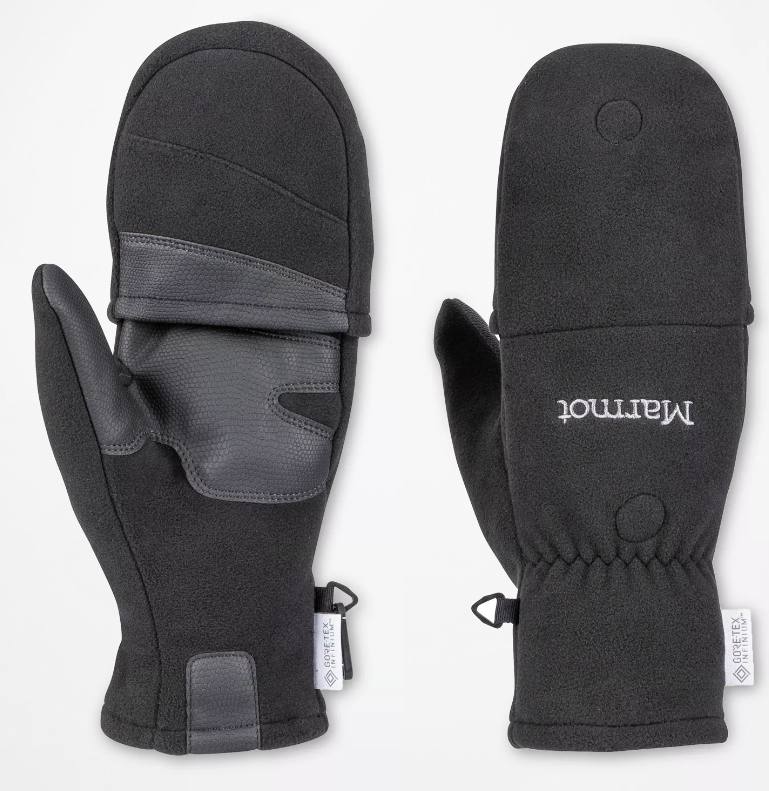 Men's Infinium Windstopper Mitts Musta S