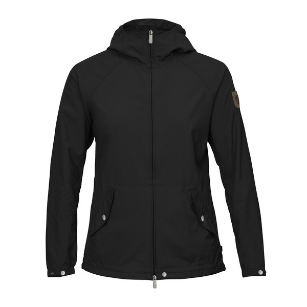 Fjällräven Greenland Wind Jacket W - Black - Naiset - L