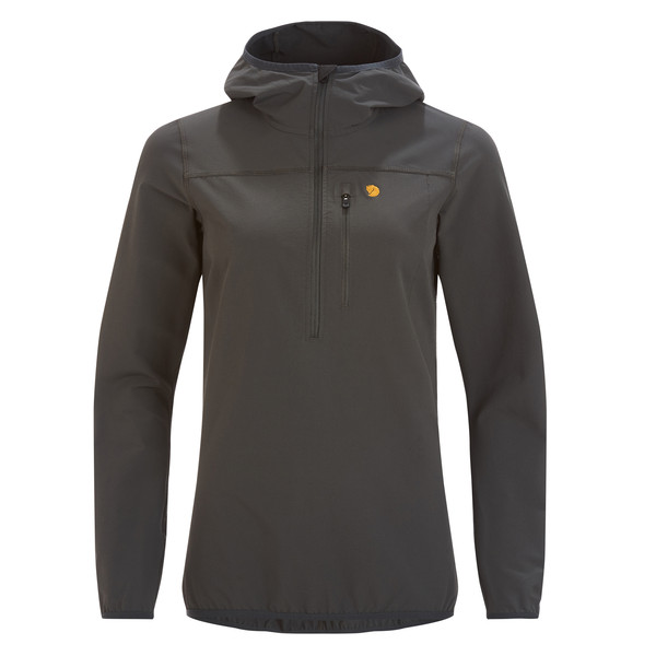 Fjällräven Bergtagen Stretch Half Zip W - Basalt - Naiset - L