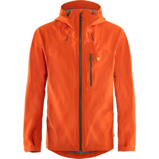 Fjällräven Bergtagen Lite Eco-shell Jkt M - Hokkaido Orange - Miehet - L