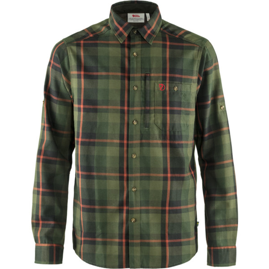Fjällräven Fjällglim Shirt M - Laurel Green - Miehet - XS