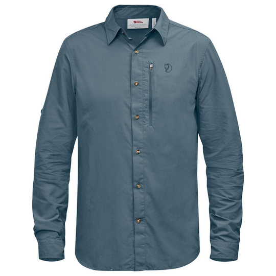 Fjällräven Abisko Hike Shirt Ls M - Dusk - Miehet - L