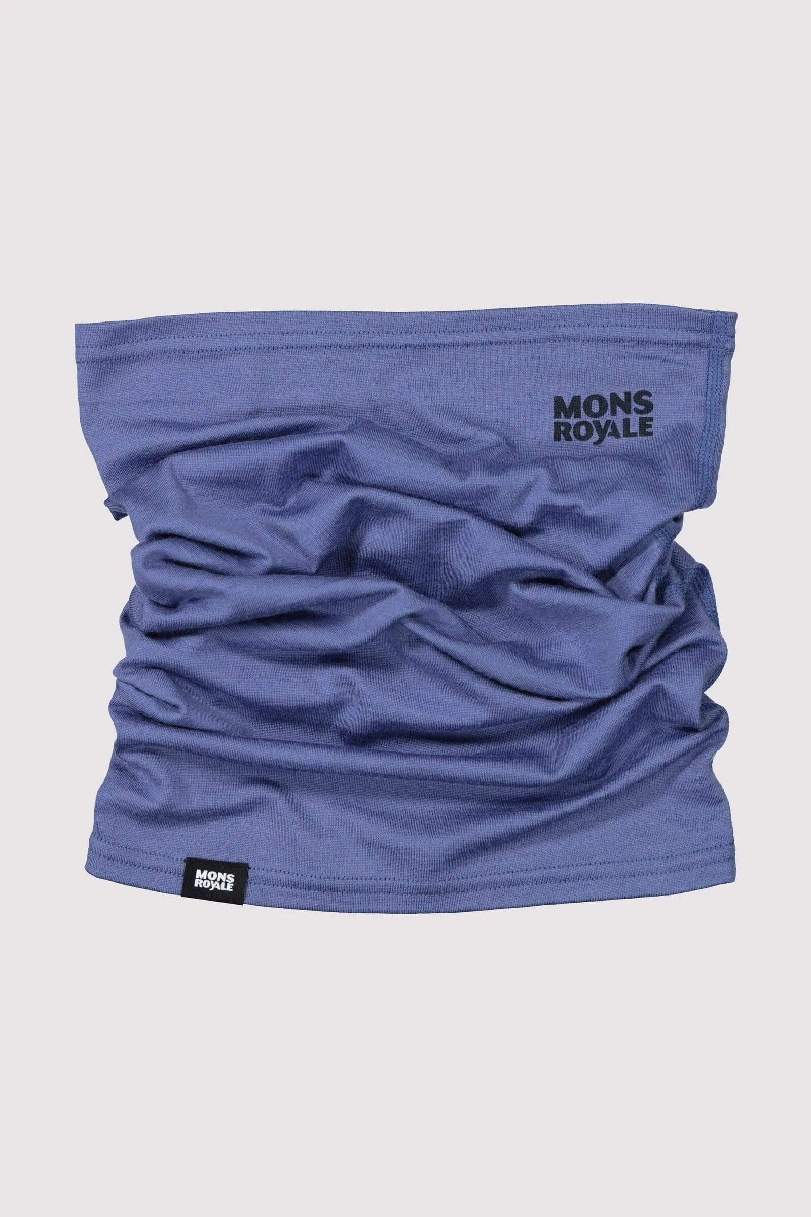 Mons Royale Daily Dose Buff Huivi - Merinovilla, Blue Velvet