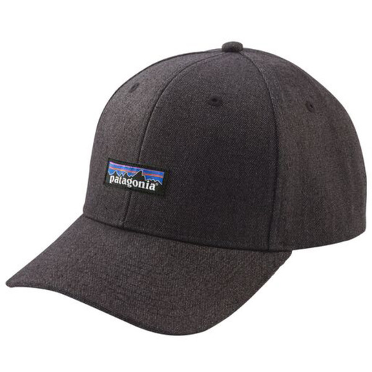 Patagonia Tin Shed Hat - P-6 Logo: Ink Black - Unisex - OneSize