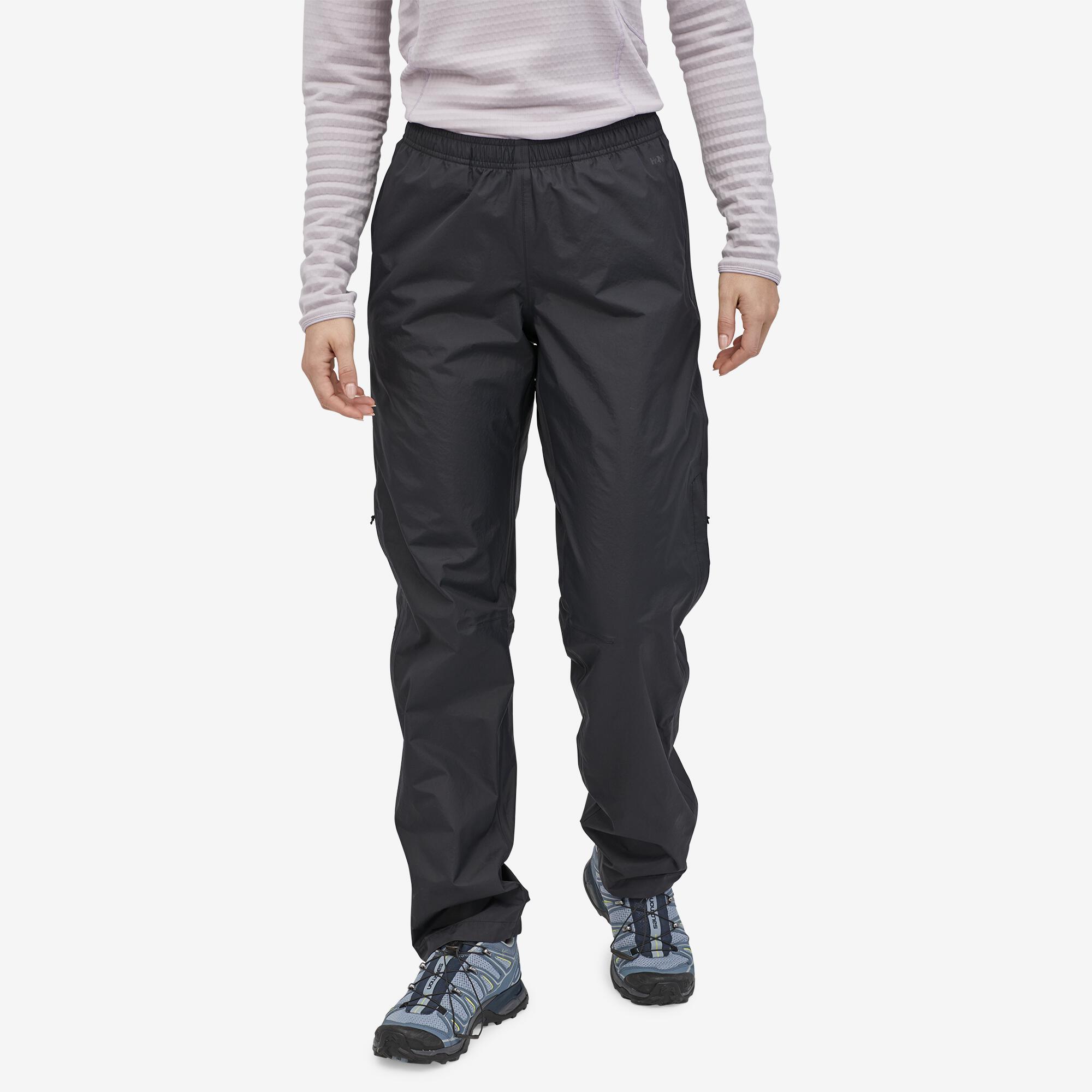 Patagonia Naisten Torrentshell 3L Kuorihousut - 100% Kierrätettyä Nylonia, Black / XS-Short