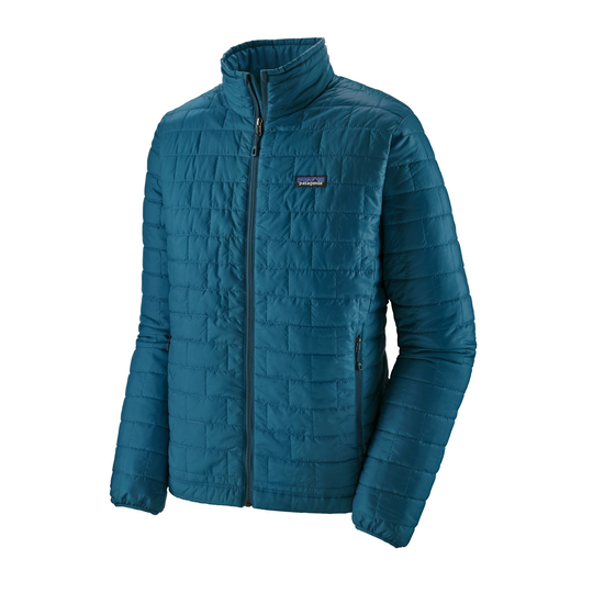 Patagonia Miesten Nano Puff Toppatakki - Kierrätetty Polyesteri, Crater Blue / M