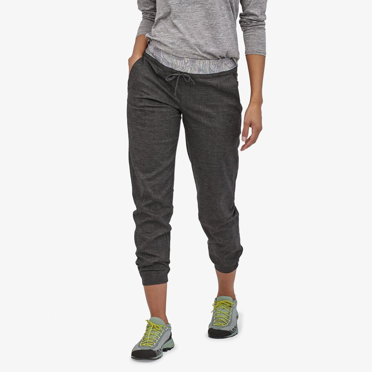 Patagonia Naisten Hampi Kiipeilyhousut - Hamppu/Kierrätetty Polyesteri, Black / XS