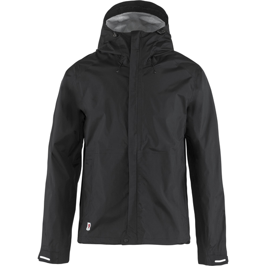 Fjällräven Miesten High Coast Hydratic kuoritakki - Kierrätettyä polyamidia, Black / S