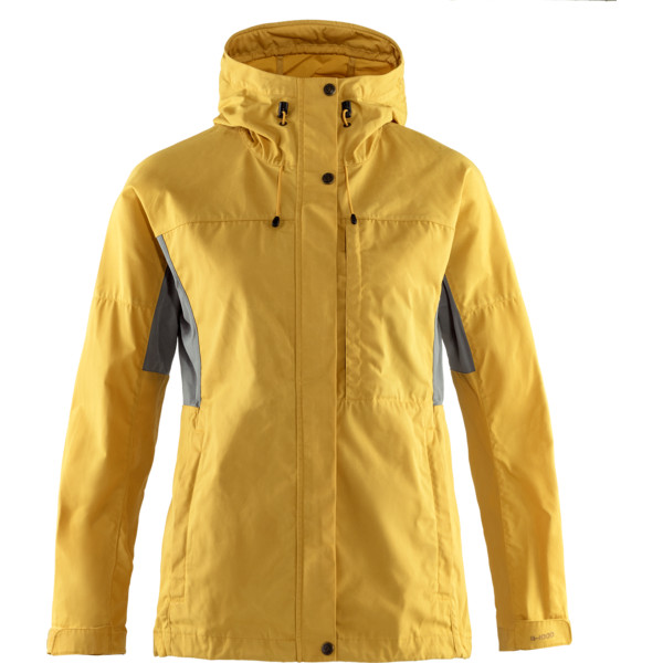 Fjällräven Kaipak Jacket W - Ochre-super Grey - Naiset - L