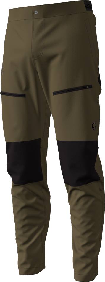 Pallas II M Warm X-stretch Pants Dark olive S