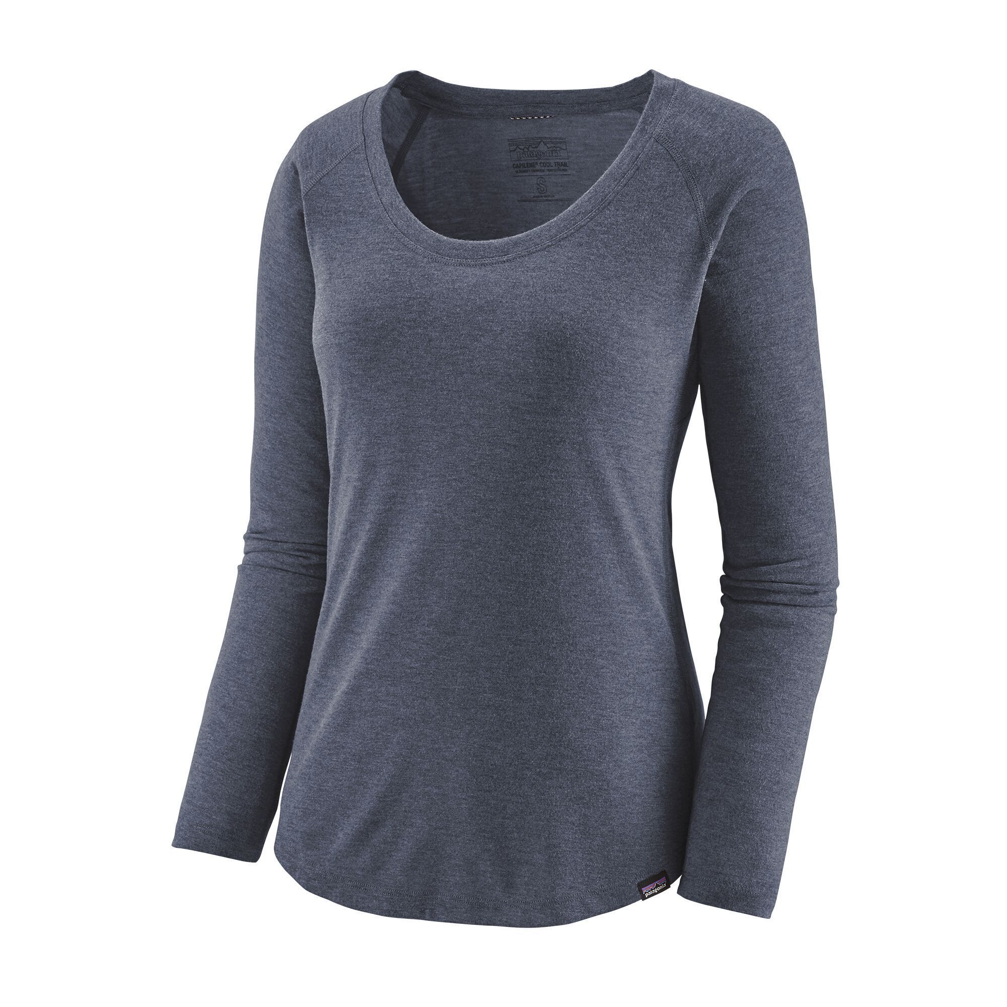 Patagonia Naisten PItkähihainen Capilene® Cool Trail Paita, Classic Navy / XS