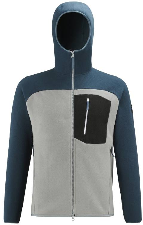 Abrasion Fleece Hoodie Sininen / Harmaa M