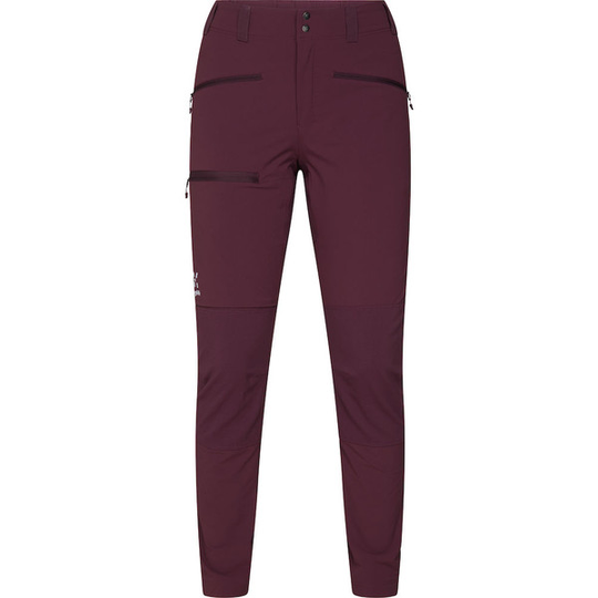 Haglöfs Mid Slim Pant Women - Aubergine - Naiset - 36