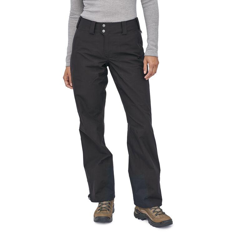 Patagonia - Naisten Triolet Kuorihousut - Black - 100% Kierrätettyä Polyesteria, Black / XL