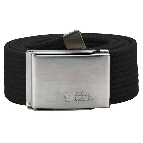 Fjällräven Canvas Belt - Black - Unisex - 1 Size