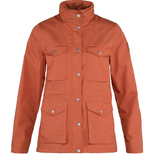Fjällräven Räven Lite Jacket W - Rowan Red - Naiset - L