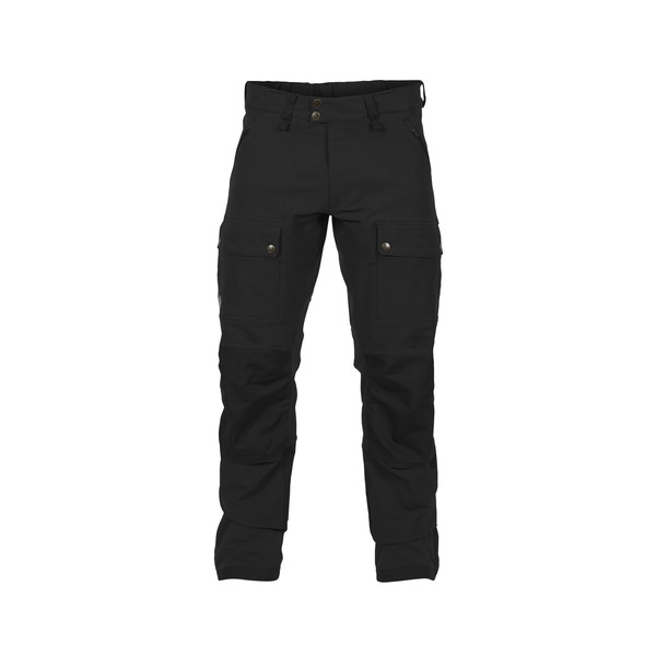 Fjällräven Keb Touring Trousers M Long - Black - Miehet - 50